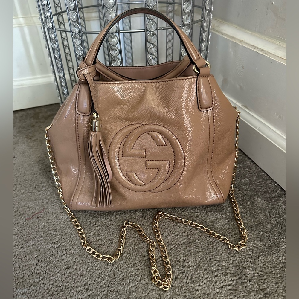 Gucci soho leather handbag